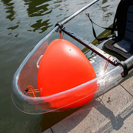 การท่องเที่ยว / วันหยุดคณะกรรมการพายก้นใสเรือคายัคตกปลาในมหาสมุทรพร้อม Outrigger