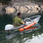 See Through Driftsun Transparent Kayak, Canoe Bottom Flat พร้อม Stabilizers