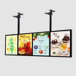 กล่องไฟ Backlit LED แบบยืนโฆษณาฟรีพร้อมแถบไฟและไดรเวอร์ในตัว