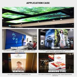 กล่องไฟ Backlit LED แบบยืนโฆษณาฟรีพร้อมแถบไฟและไดรเวอร์ในตัว