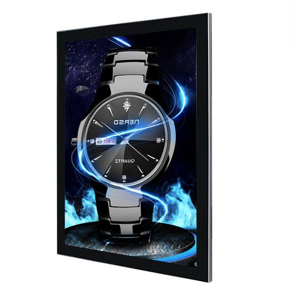 กล่องไฟขนาด Super Bright A2 / A3 / A4, Slim Digital Advertising Sign Outdoor